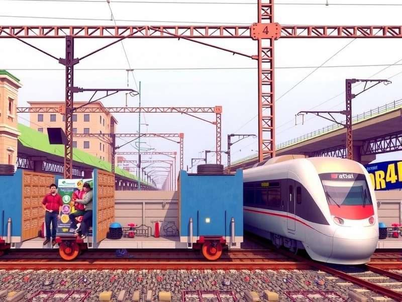 Lucknow Rail Race Game Cover